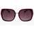 Kate Spade New York Square Sunglasses With Polka Dot Patterned Detail Burgundy
