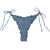 Mc2 Saint Barth "Sangallo Sagittarius Miami" Bikini Bottom BLUE