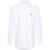 Ralph Lauren 'Custom Fit' White Shirt With Button-Down Colllar And Pony Embroidery On The Front In Cotton Popeline Stretch Woman WHITE