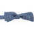CORNELIANI Cc Collection Geometric Patterned Silk Bow Tie Blue