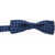 CORNELIANI Cc Collection Jacquard Silk Bow Tie Blue