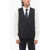 CORNELIANI Virgin Wool Leader Vest With Five Buttons Midnight Blue