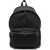 Saint Laurent Nylon Canvas And Leather "City" Backpack BLACK