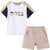 Hugo Boss T-Shirt Set With Bermuda Shorts WHITE