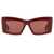 Gucci Square Sunglasses RED
