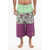 DSQUARED2 Extra-Long Swim Short With Floral Motif Green