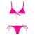 THE ATTICO The Attico Triangle Bra Bikini Purple