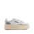 AUTRY Autry Sneakers Platform Low In Pelle Bianca E Argento WHITE