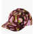 DSQUARED2 Spray Effect Nylon Cap With Embroidered Logo Multicolor