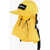 DSQUARED2 Nylon Sahara Hat With Drawstrings Yellow