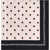 Valentino Garavani Polka dot silk Scarf BURRO/NERO