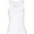Saint Laurent Tank Top "Cassandras" WHITE