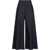Marni Marni Stretch Denim Trompe L'Oeil Trousers BLUE BLACK