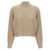 Brunello Cucinelli Brunello Cucinelli 'Rustic Dazzling Net' Cropped Sweater Beige