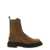 Brunello Cucinelli Brunello Cucinelli Suede Combat Boots Monile BROWN