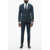 CORNELIANI Cc Colection Wool Retailored Suit With Flap Pockets Light Blue