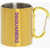 DSQUARED2 Solid Color Steel Mug With D-Ring Handle Yellow