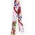 DSQUARED2 Patterned Silk Slim Foulard Multicolor