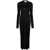 THE ATTICO The Attico Long Knitted Cardigan Black