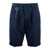 Paul&Shark Paul & Shark Linen And Cotton Bermuda Shorts With Darts BLUE