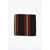 DSQUARED2 Striped Silk And Cotton Pocket Square Multicolor