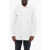 Comme des Garçons Transversal Stitching Popeline Shirt With Breast-Pocket White