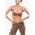 DSQUARED2 Polka Dot Patterned Push-Up Bra Brown