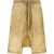 Rick Owens Rick Owens Drkshdw 'Drawstring Pods' Bermuda Shorts Beige