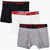 Nike Air Jordan Set Of 3 Pairs Of Stretch Cotton Boxer With Logoe Multicolor