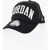 Nike Air Jordan Solid Color Trucker Cap With Contrasting Logo Black