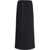 THE ROW Saul midi Skirt BLACK