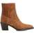 Stuart Weitzman Tate Ankle Boots DOE/DARK BROWN