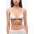 DSQUARED2 Triangle Bra With Logoed Elastic Band White