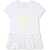 Givenchy Cotton Stretch Tee Dress With Golden-Effect Tee Dress White