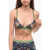 DSQUARED2 Bandana Motif Triangle Bra Multicolor