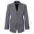 Alexander Wang Alexander Wang Tailored Blazer With Chain Clothing GREY