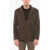 CORNELIANI Cc Collection Ribbed Velour Ecuador Single Breasted Blazer Brown