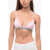 DSQUARED2 Triangle Bra With Logoed Elastic Band Pink