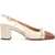 Valentino Garavani Valet Du Roi Pumps BUTTER WHITE/TOBACCO