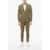 CORNELIANI Cc Collection Unlined Reset Stretch Nylon Suit Military Green