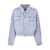 Alexander Wang Alexander Wang Clip Trucker Jacket Clothing BLUE