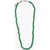 DSQUARED2 Solid Color Beaded Necklace Green