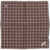CORNELIANI Geometric Patterned Silk Pocket Square Brown