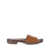 Miu Miu Miu Miu Patent Leather Clogs Brown