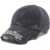 Balenciaga Script Baseball Hat FADED WASHED BLACK