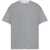Jil Sander Double Layer Cotton T-Shirt GREY