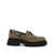 Alexander Wang Alexander Wang Brown Platform Loafers Beige