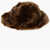 DSQUARED2 Solid Color Faux Fur Bucket Hat Brown