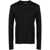 Versace Versace Silk And Cotton Blend Sweater Black