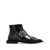 Ganni Ganni Faux Leather Ankle Boots Black